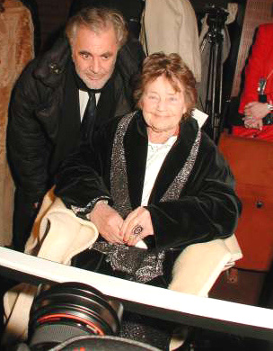 Maria Schell und Oscar-Preistr�ger Maximilian Schell